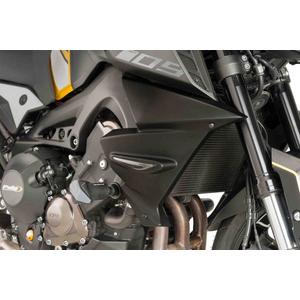 Radiator side panels PUIG 9378C carbon look Aufkleber inkl.
