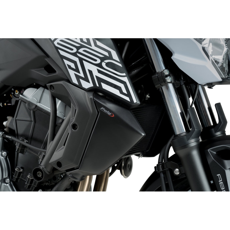 Radiator side panels PUIG schwarz matt