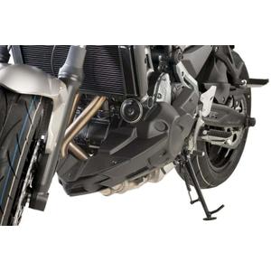 Engine spoiler PUIG 9589J schwarz matt Aufkleber inkl.