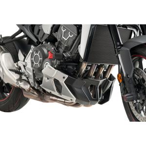 Engine spoiler PUIG 9746J schwarz matt Aufkleber inkl.
