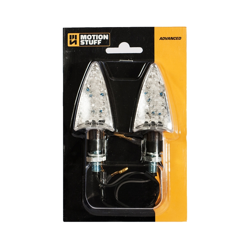 LED Miniblinker MOTION STUFF Chrom Ausverkauf