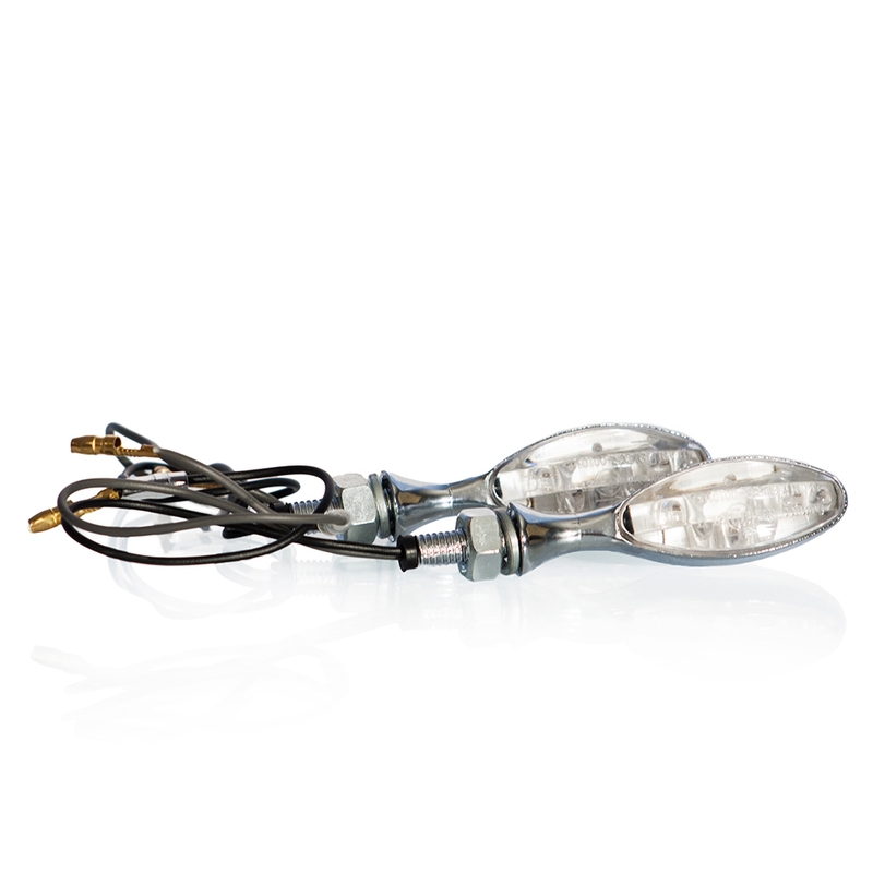 LED Miniblinker MOTION STUFF Chrom