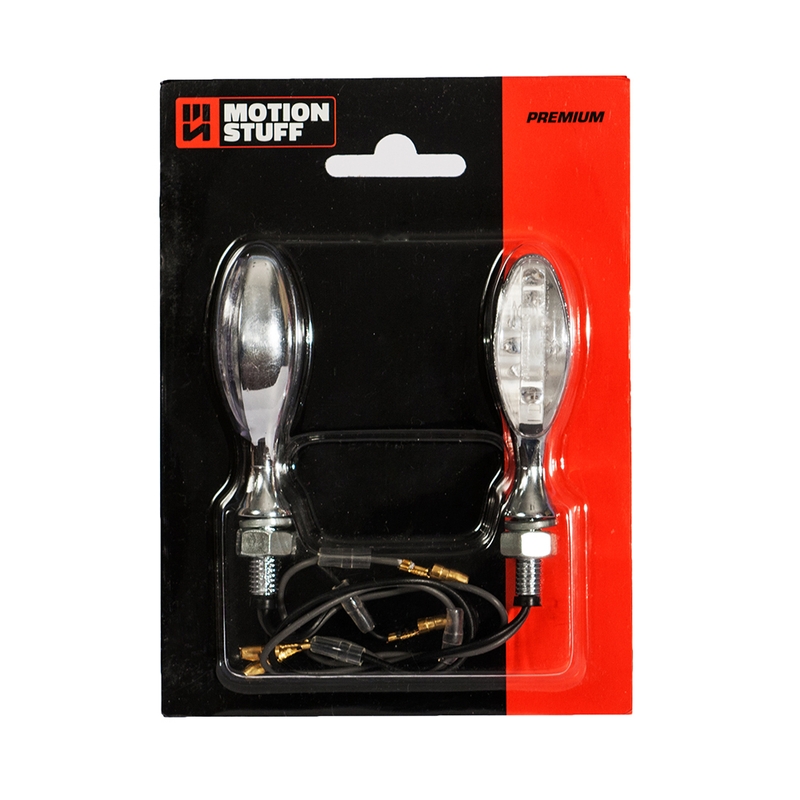 LED Miniblinker MOTION STUFF Chrom