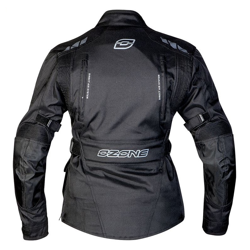 Women's Moto Jacket Ozone Tour Schwarz Ausverkauf