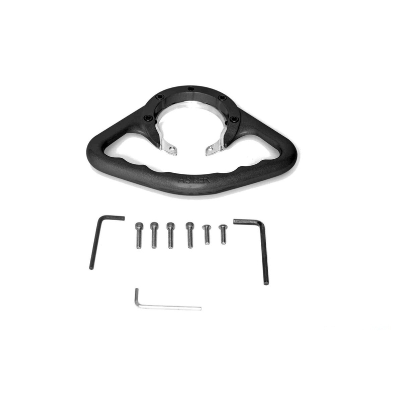Beifahrer Griff PUIG schwarz für KAWASAKI Ninja 250 R 2008-2012, KAWASAKI EX Ninja 300 2013-2015