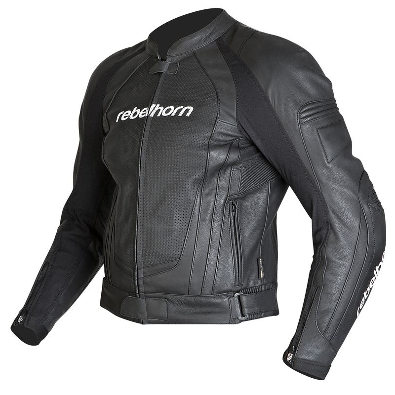 Motorradjacke Rebelhorn Piston II schwarz