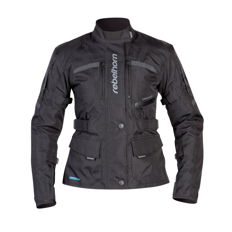 Women's moto jacket Rebelhorn Hiker schwarz sale Ausverkauf