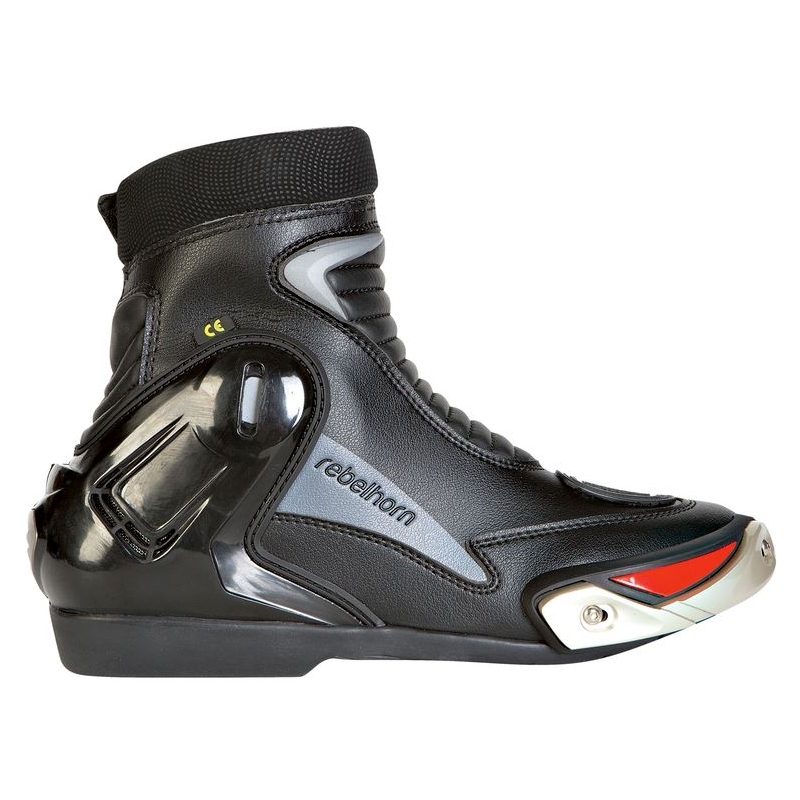 Rebelhorn Fuel II CE Schwarz Motorradstiefel Ausverkauf