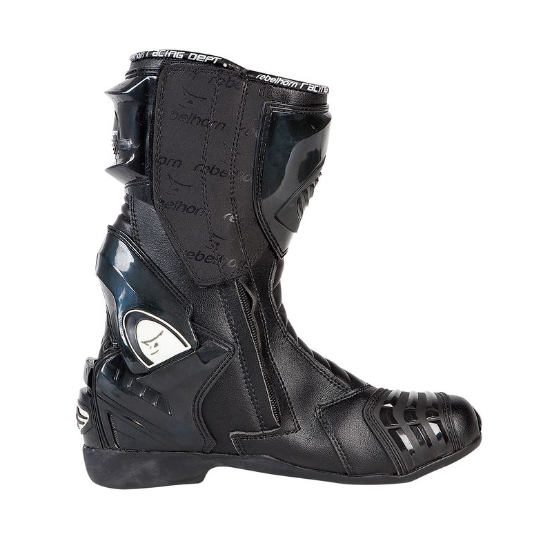 Rebelhorn Lap Schwarz Motorradstiefel Ausverkauf