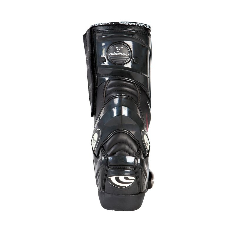 Rebelhorn Lap Schwarz Motorradstiefel Ausverkauf