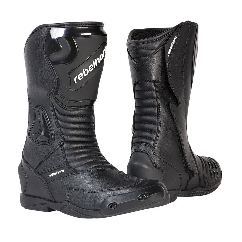 Rebelhorn Trip Schwarz Motorradstiefel Ausverkauf