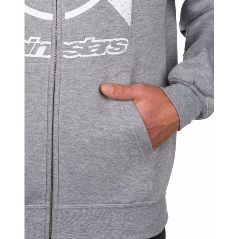 Alpinestars Rift Zip Hoodie grau Ausverkauf