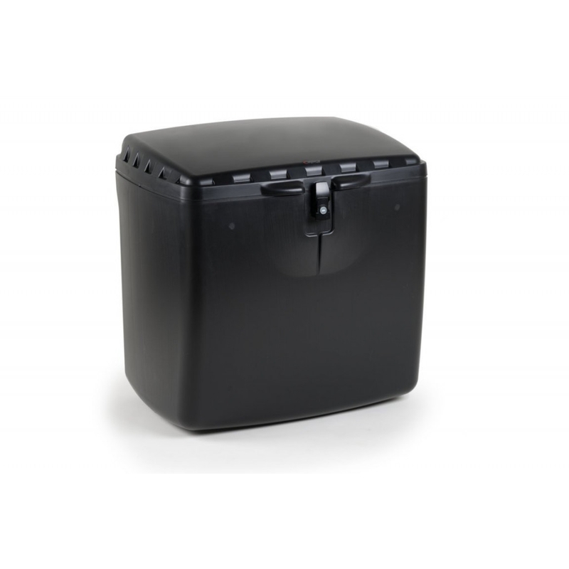 Top box PUIG MEGA BOX schwarz 100l, lock without key Ausverkauf