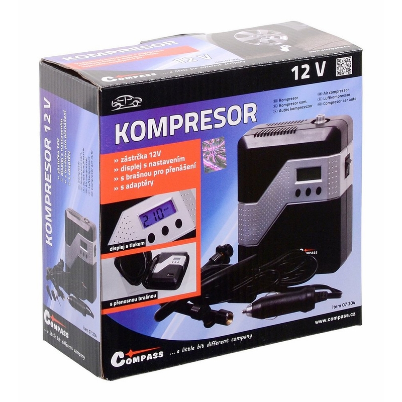 Kompressor 12V BRICK digital