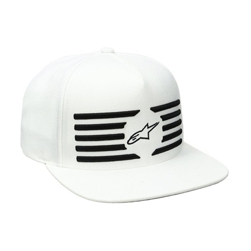 Alpinestars Druck Snapback Cap Weiß