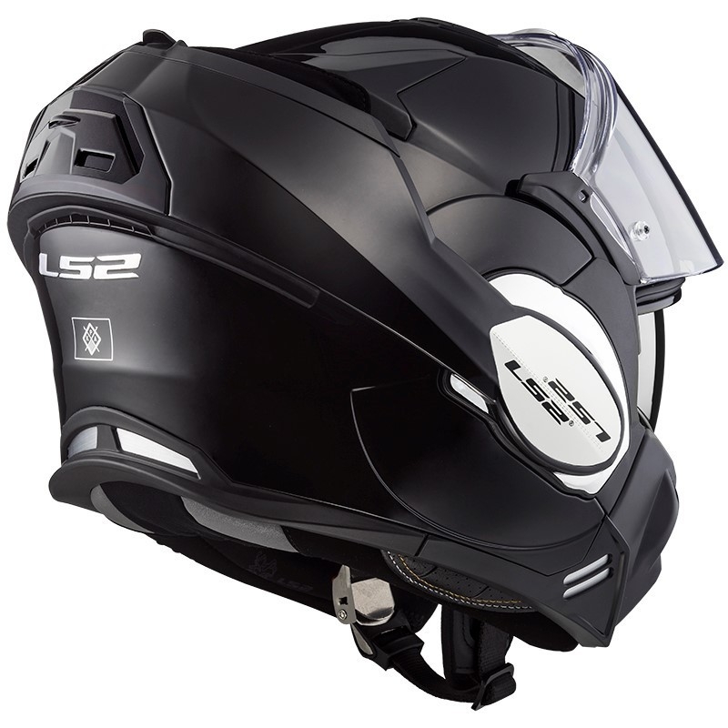 Klappbarer Motorradhelm LS2 FF399 Valiant schwarz matt Ausverkauf