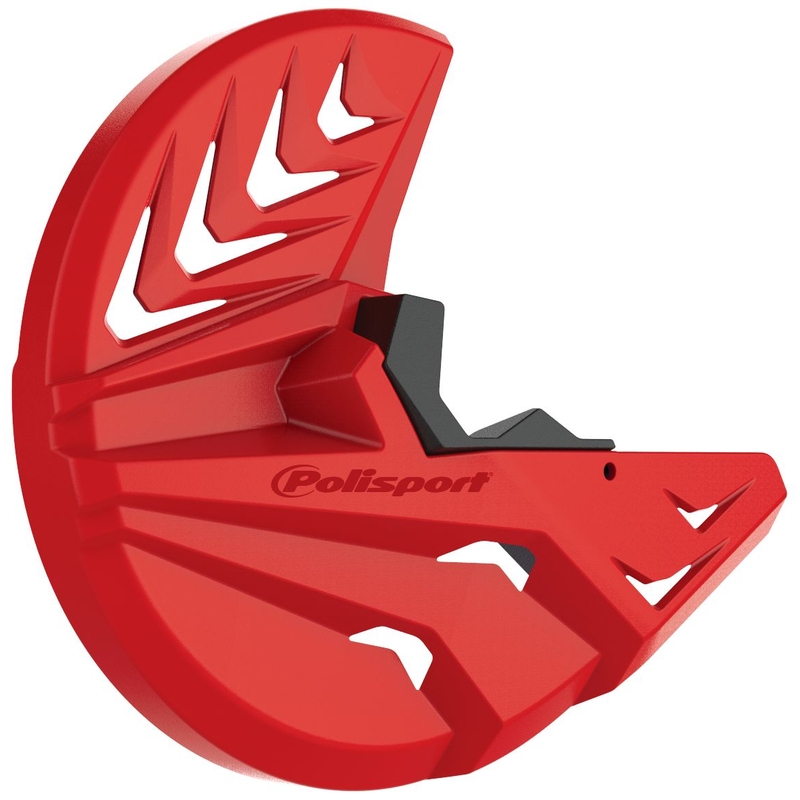 Disc & bottom fork protector POLISPORT PERFORMANCE rot/schwarz