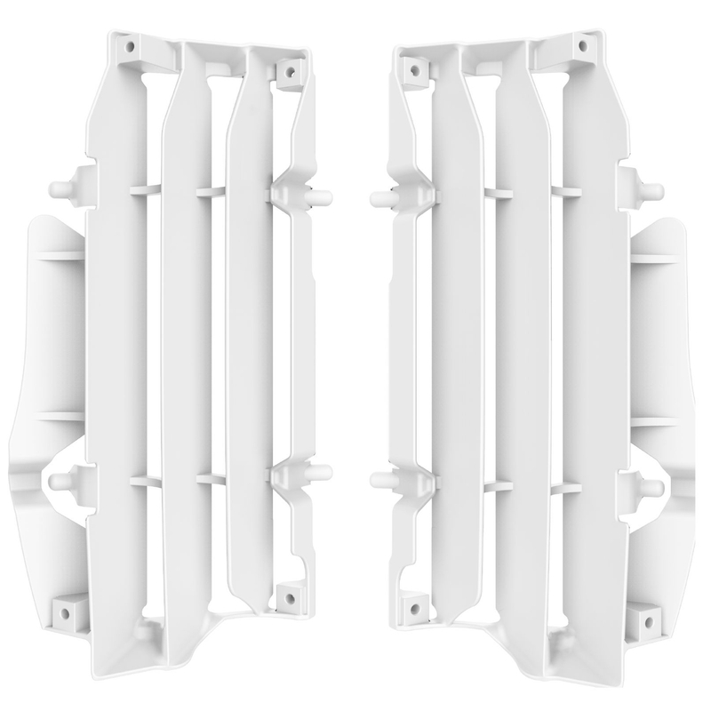 Radiator louvers POLISPORT PERFORMANCE weiß