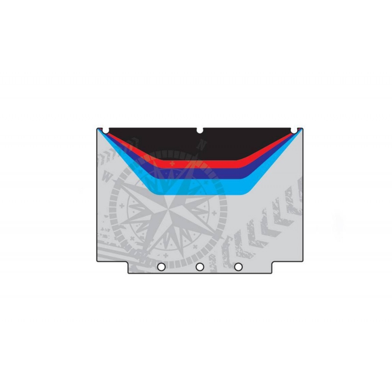 Adhesives Kit PUIG schwarz for BMW cases