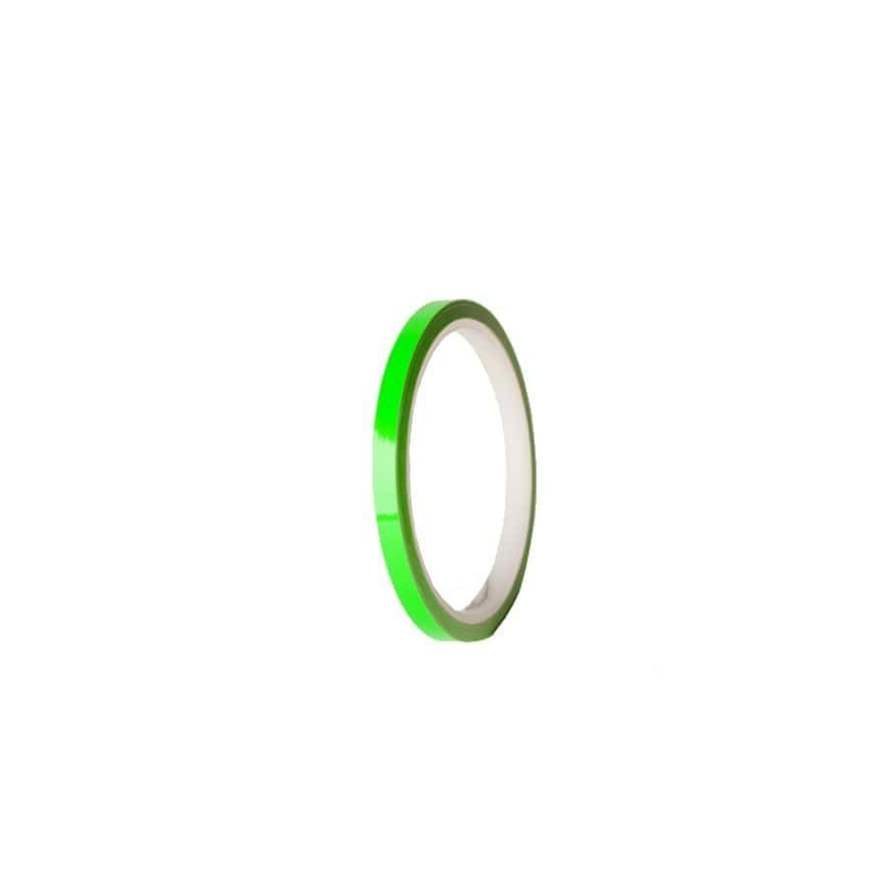 Rim strip PUIG green fluerescent 7mm x 6m (without aplicator)