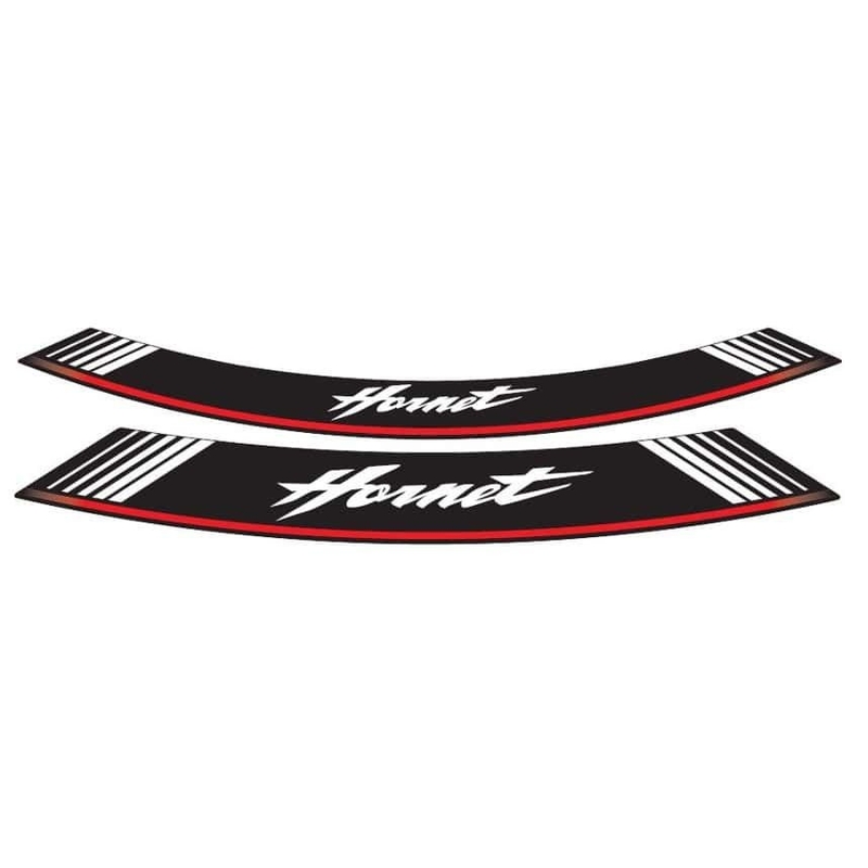 Rim strip PUIG HORNET silber set of 8 rim strips