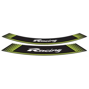 Rim strip PUIG RACING 5531V grün set of 8 rim strips