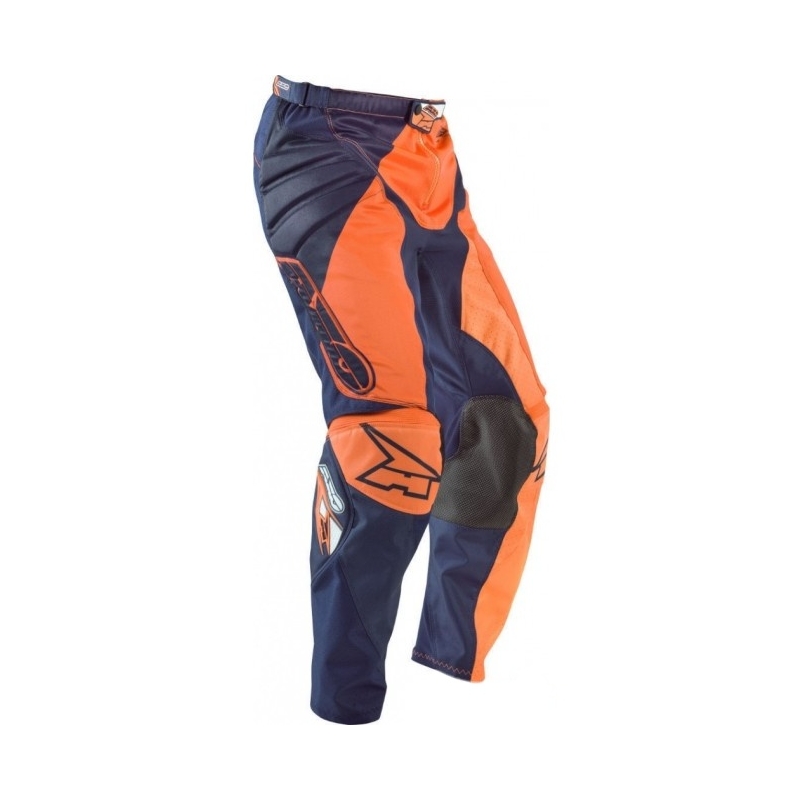 Motocross-Hose AXO Motion 4 blau-fluo orange Ausverkauf