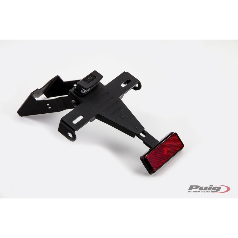 Adjustable license support PUIG schwarz
