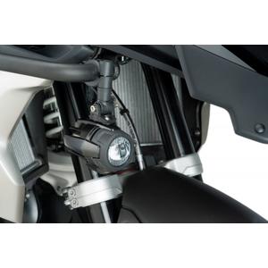 Adapteur für Zusatzscheinwerfer PUIG 3145N schwarz set