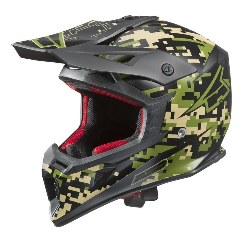 Motocross Helm AXO Jump camouflage Ausverkauf