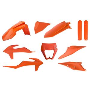 Satz Kunststoffteile POLISPORT 91041 enduro orange