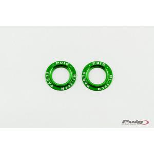 Rings for axle sliders PUIG PHB19 20271V Aluminium grün