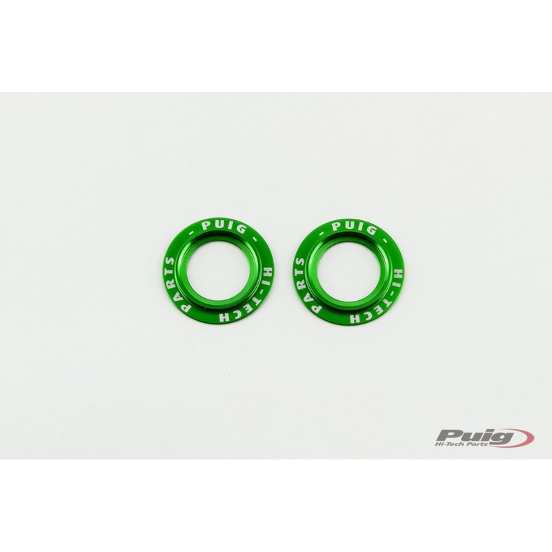 Rings for axle sliders PUIG PHB19 Aluminium grün