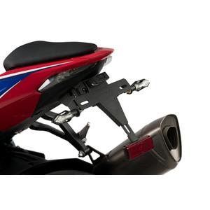 Adjustable license support PUIG 20489N schwarz