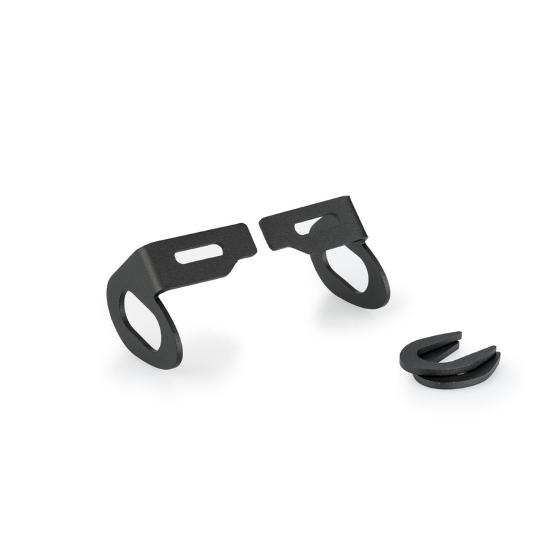 Turn lights plate supports kit PUIG schwarz