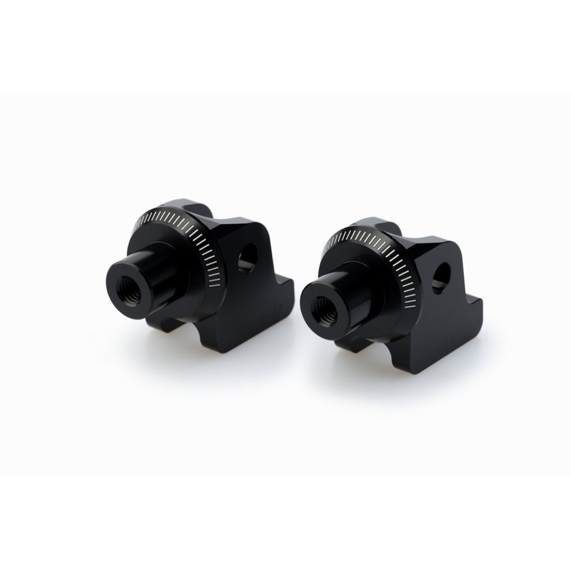 Footpeg adapters PUIG schwarz für TRIUMPH Tiger 900 2020-2025