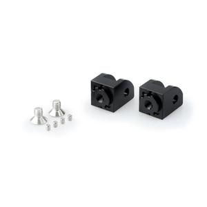 Footpeg adapters PUIG 20324N adjustable schwarz