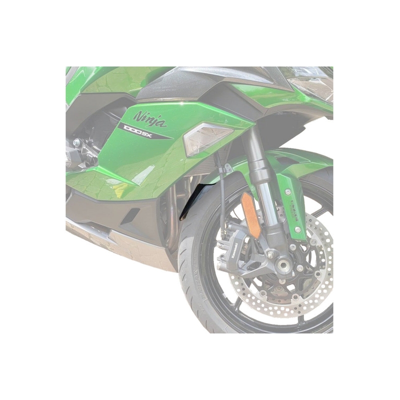 Front fender extension PUIG schwarz