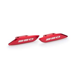 Rear-view base covers PUIG 3875R rot