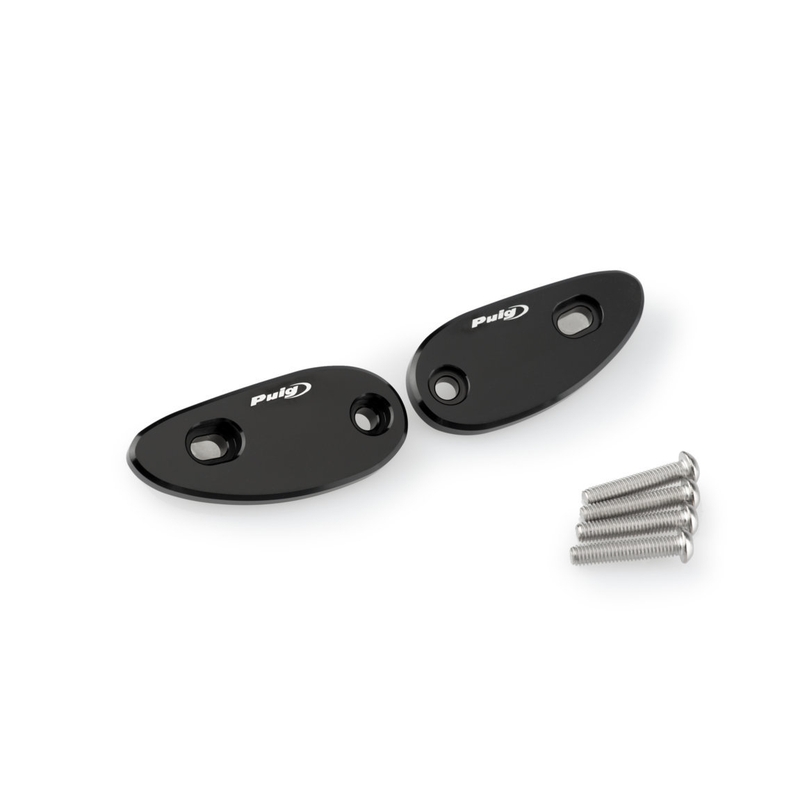 Mirrors caps PUIG schwarz für HONDA CBR 1000 RR Fireblade 2017-2020, HONDA CBR 1000 RR-R Fireblade 2020-2024