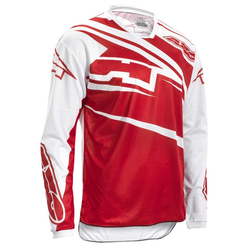 Motocross Trikot AXO SR Jersey rot und weiß Ausverkauf