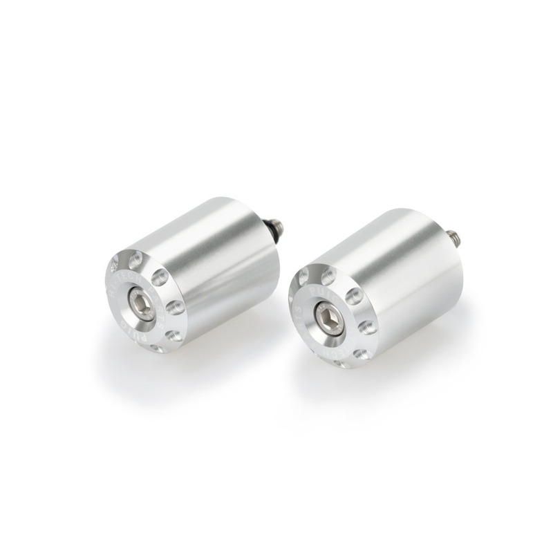 Bar ends PUIG LONG silber