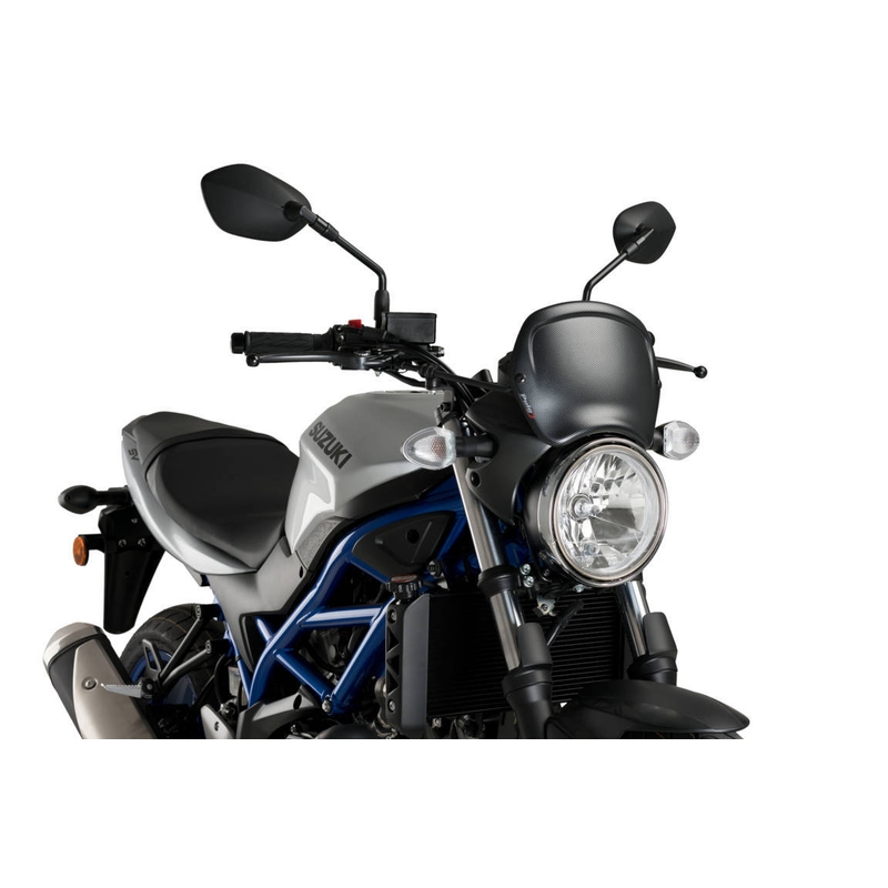 Windschirm PUIG FRONTAL PLATE carbon look