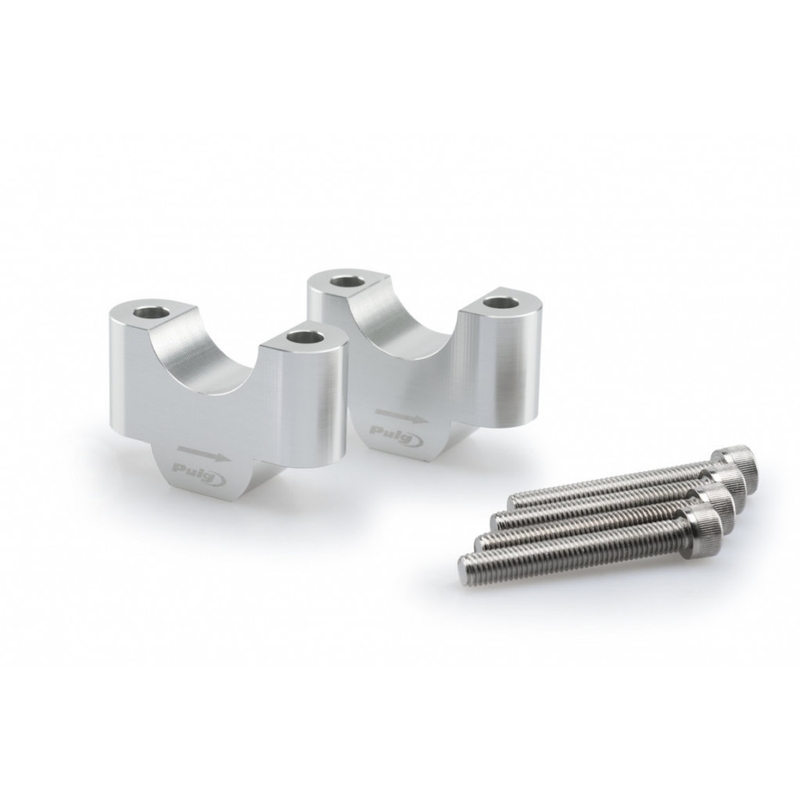 Risers PUIG silber height 30mm, d 32mm