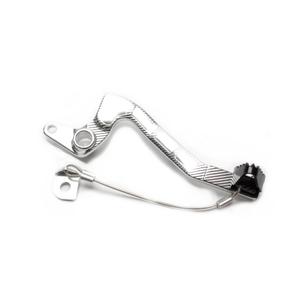 Fussbremse MOTION STUFF 83P-0201002 silver body, black steel fixed tip Steel Fixed Tip