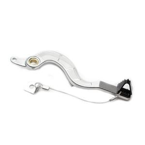 Fussbremse MOTION STUFF 83P-0421002 silver body, black steel fixed tip Steel Fixed Tip