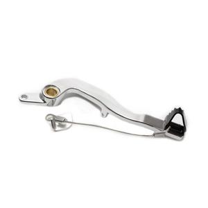 Fussbremse MOTION STUFF 83P-0621002 silver body, black steel fixed tip Steel Fixed Tip