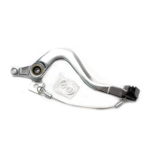 Fussbremse MOTION STUFF 83P-0711002 silver body, black steel fixed tip Steel Fixed Tip