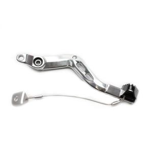 Fussbremse MOTION STUFF 83P-0901002 silver body, black steel fixed tip Steel Fixed Tip