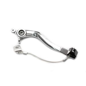 Fussbremse MOTION STUFF 83P-0930102 silver body, black steel fixed tip Steel Fixed Tip